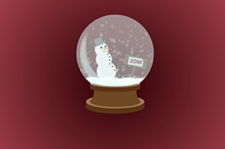Snow Globe Motion Graphic